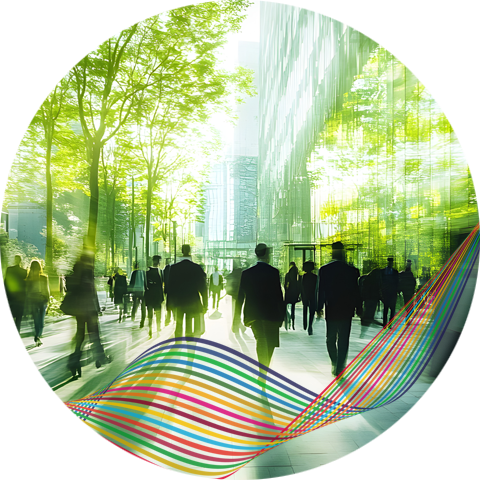 Steel supports the future Iron protects the Earth.